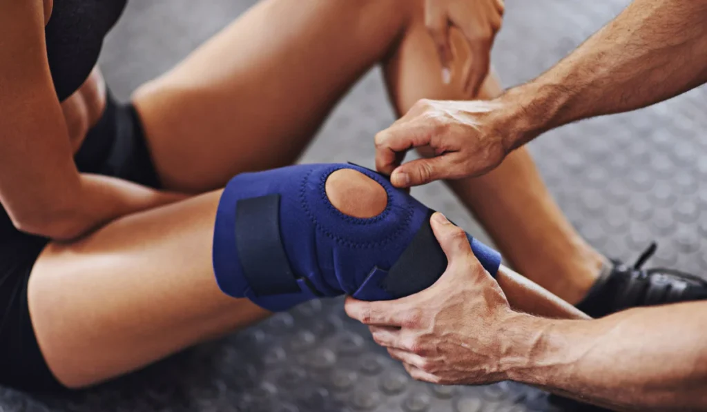 Revitalising Recovery: Effective Rehabilitation Strategies for Muscle Injuries 2 Person undergoing muscle rehabilitation therapy Market Harborough